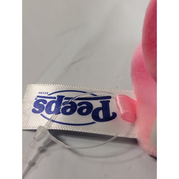 Peeps Pink Plush Pull Cord Vibrating Movable 3" - Picture 3 of 8